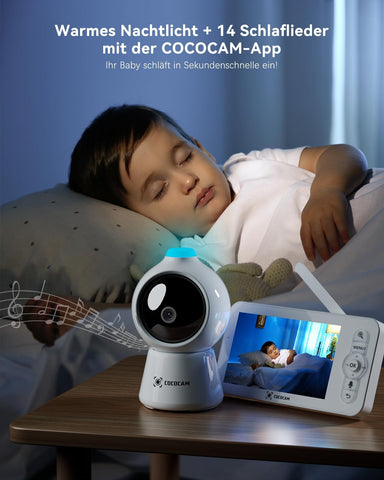 COCOCAM 2K 4MP KI Babyphone mit Kamera